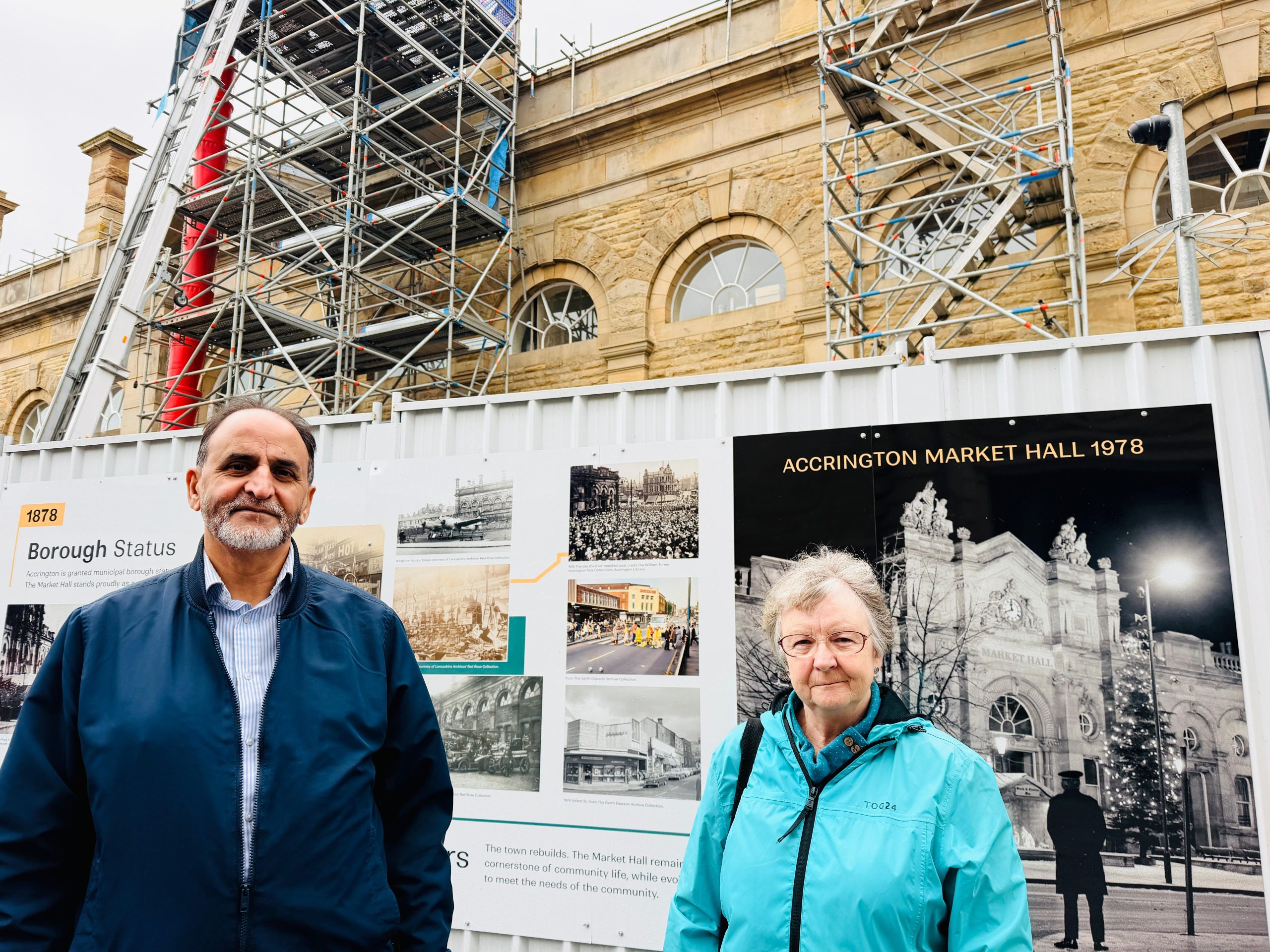 NEW HERITAGE DISPLAY CELEBRATES THE PAST, PRESENT AND FUTURE OF ACCRINGTON MARKET